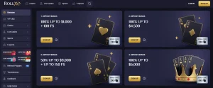 Current RollXO Australia welcome bonus terms